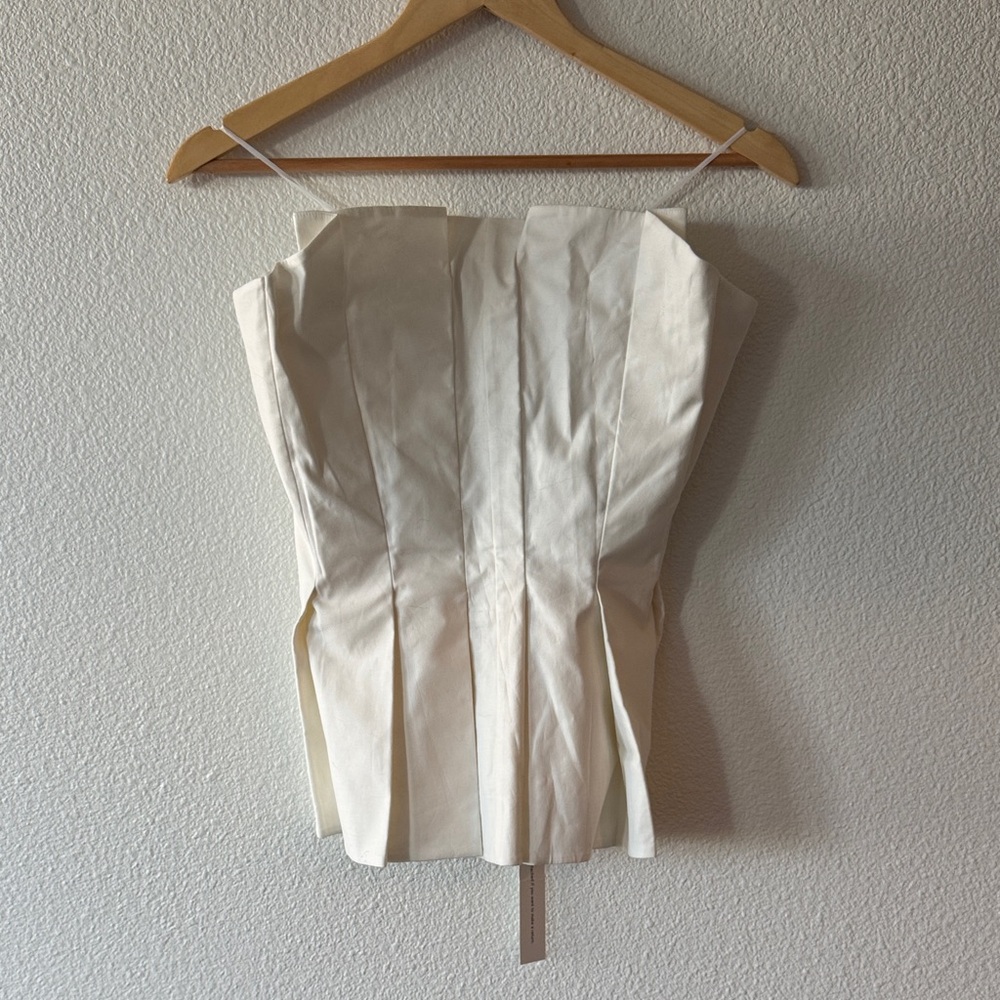 Reformation Ashlyn Strapless Top